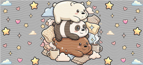 16oz Cartoon-T 2818